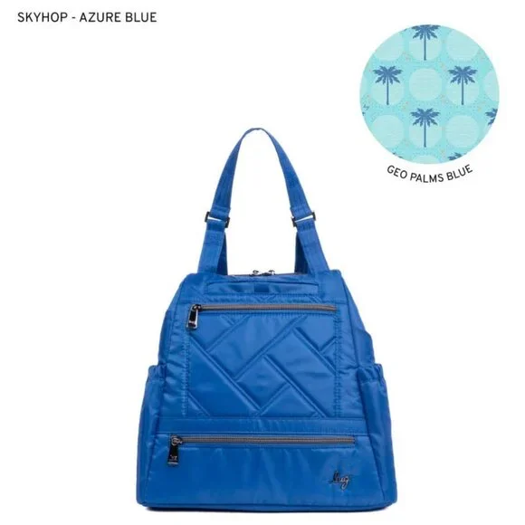 lug | Bags | Lug Skyhop Convertible Backpack Azure Blue  display picture 1
